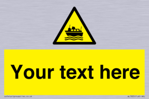 Custom warning ferries crossing vessels